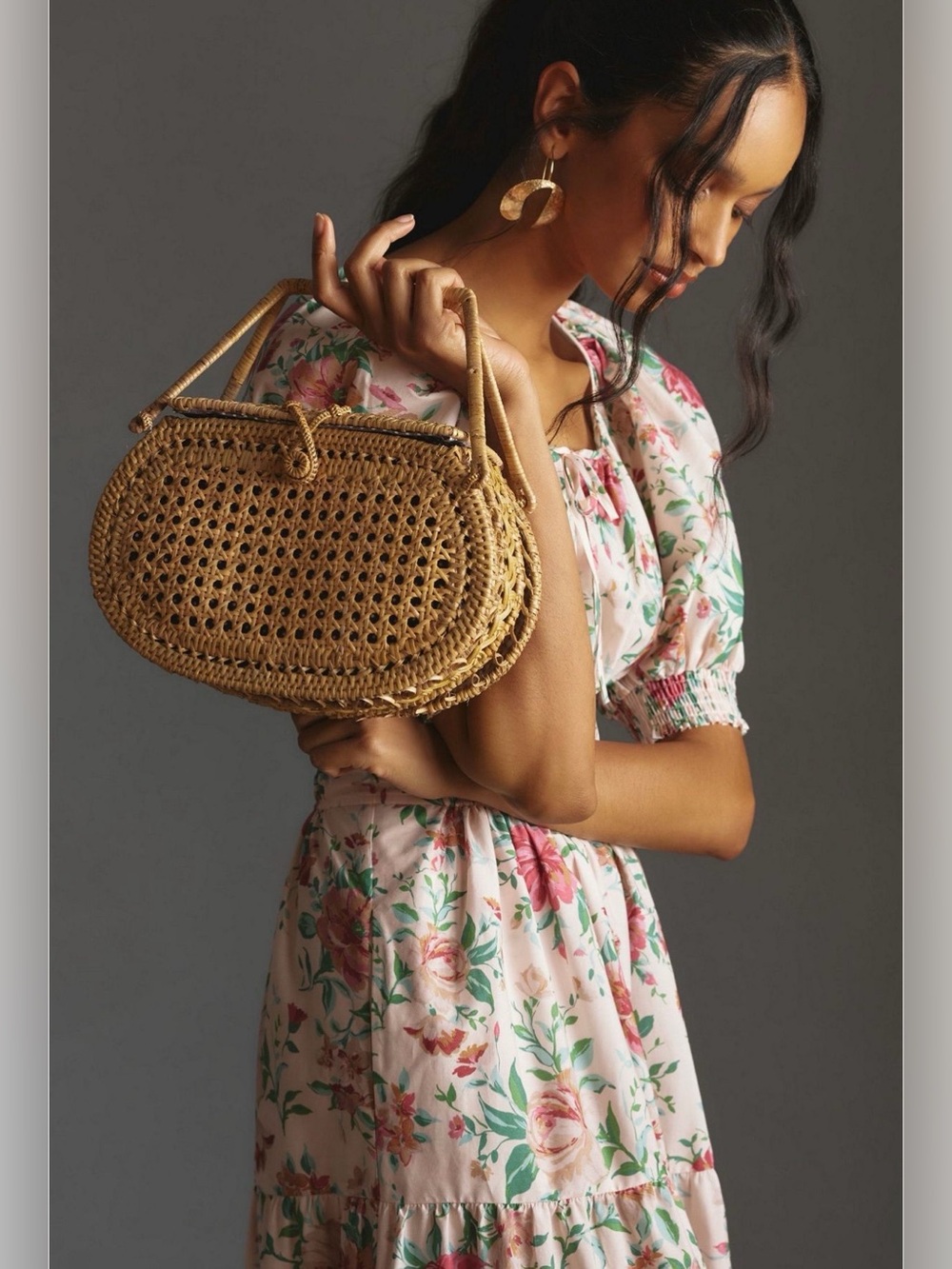 Anthropologie The Somerset Maxi Dress Puff-Sleeve - Picture 3 of 13